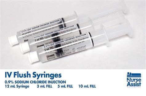 saline flush syringe recall